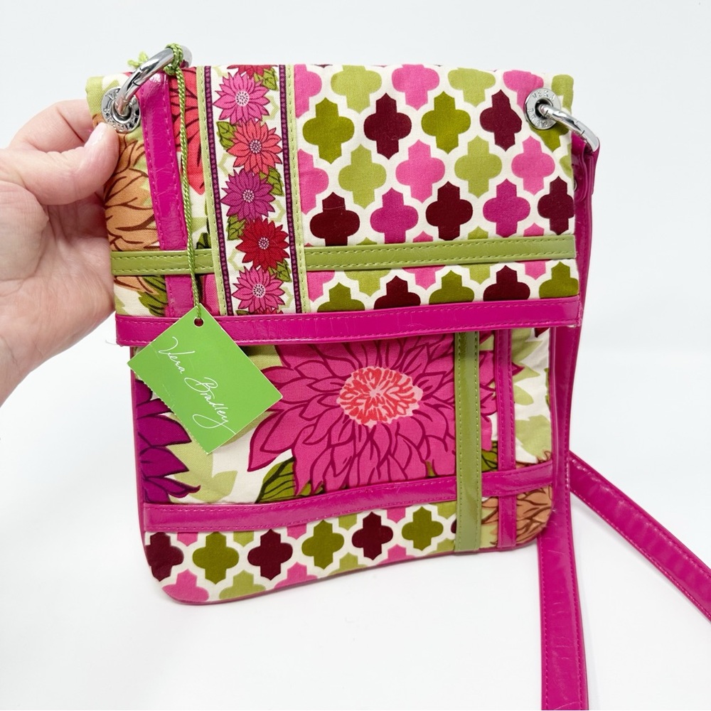 VERA BRADLEY‎ FLIPSTER CROSSBODY HELLO DAHLIA
